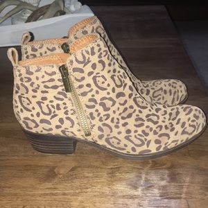 Lucky Brand Cheetah booties, 7